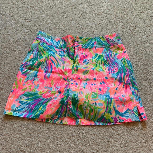 Lilly Pulitzer Fan Sea Nicki Skirt - Picture 2 of 5